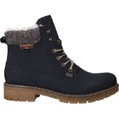 Rieker Stivaletto stringato navy
