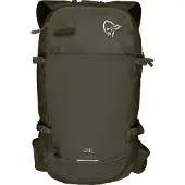 Norrøna 20L Pack Zainetto marrone/olivia