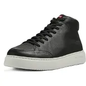 Camper per uomo. K300438-002 Scarpe da ginnastica Runner K21 nere (41), Pelle, Nero, 3 a 5cm, Stringhe, Casual