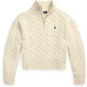Ralph Lauren per donna. 211972130003 Maglione in cashmere bianco (S), Casual, Lana