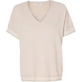 TATUUM Pullover 'Felizo' beige chiaro / bianco