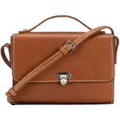 Jekyll & Hide Montana Valigetta Protezione RFID Vera Pelle 20.5 cm marrone