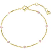 Glanzstücke Braccialetto oro / rosa chiaro