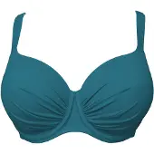 SugarShape Top per bikini 'Valencia Chic' petrolio