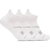 Hoka One One No-Show Run Sock 3-Pack Calze da running (XL, bianco)