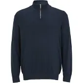 Jack & Jones Plus Size Felpa Con Mezza Zip