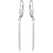 Beneto Orecchini argento con catene AGUC1075L — Orecchini