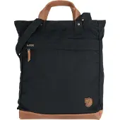 Fjall Raven Totepack No.2 Borsa a tracolla (16 l, nero)