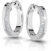 Modesi Orecchini Argento Zirconi Cubici M23040 — Orecchini