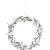 Star Trading Ghirlanda LED Riccia, bianco caldo, Ø 30 cm