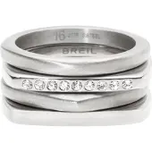 Breil Anello argento / trasparente