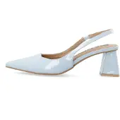 Bianco Biamaralyn Tacco Scultoreo Slingback