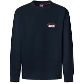 Pepe Jeans per uomo. PM5800014 Felpa Mason blu navy (M), Casual, Cotone