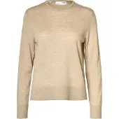 Selected Pullover Donne Beige S
