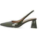 Bianco Biamaralyn Tacco Scultoreo Slingback