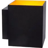Lucide Applique Xera, nero, 10 cm, faretto, alluminio