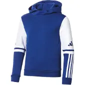 Adidas Felpa sportiva blu / bianco