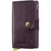 Secrid Portafoglio In Pelle Miniwallet Basco