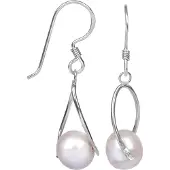 JwL Luxury Pearls Silver Orecchini con pearl right JL0110