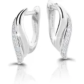 Modesi Orecchini In Argento Con Zirconi M23080 — Orecchini