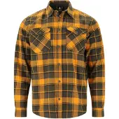 Whistler Bargo Checked Shirt Camicia Uomo (M, marrone)