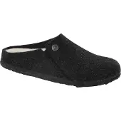 Birkenstock Zermatt Shearling Wool Felt Pantofole (42 - Regular, nero)