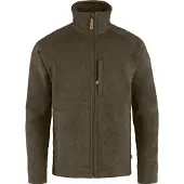 Fjällräven Buck Fleece Giacca in pile Uomo (XS, marrone)