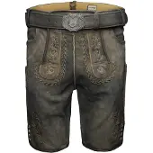 Stockerpoint Pantaloni per costume tradizionale 'Wastl' grigio scuro