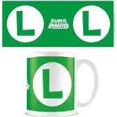 Nintendo Merchandising Tazza Nintendo Super Mario Luigi Initial