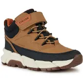 Geox Stivale 'J FLEXYPER PLUS ABX' terra d'ombra / nero