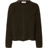 Selected Cardigan Donne Marrone XS