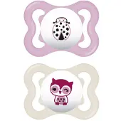 Mam Baby Dummy Perfect Star 0-2 Pink 2U