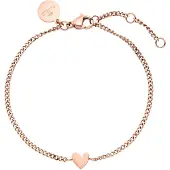 Purelei Braccialetto 'Tiny Heart' oro rosé