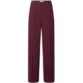 Selected Pantaloni Gamba Ampia Donne Viola 40