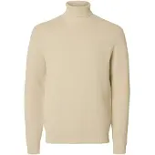 Selected Collo Alto Uomini Beige XL
