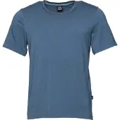 Chillaz Mountain Logo T-Shirt T-shirt Uomo (S, blu)