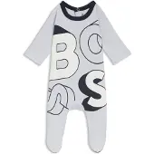 BOSS Tuta in cotone con maxi logo