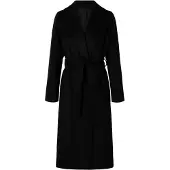 Selected Cappotto Lungo Donne Nero 42