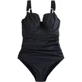 Next Costume intero modellante nero