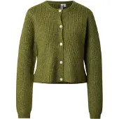 Pieces Cardigan A Maglia | Verde | S