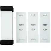 Shapton Glass Stone set per affilare granulometria 1000, 3000 e 8000, 50508