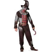 Atosa Costume Da Spaventapasseri Terrificante