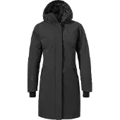 Schöffel Women's Insulated Coat Gregale Cappotto Donna (40, nero)