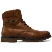 Bugatti Boots stringati cognac