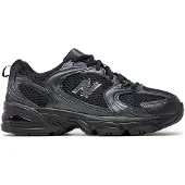 New Balance per uomo. MR530 530 scarpe da ginnastica nere (37), Nero, Basso, Stringhe, Casual