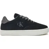 Calvin Klein Jeans Scarpe Uomo Sneakers basse, logo laterale, lacci grigio