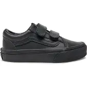 Vans Youth Unisex Old Skool V Classic Tumble Black Mono Taglia: 34 | Scarpe Sportive Outlet | kids | Nero