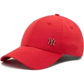 New Era Cappello da baseball '9Forty' grigio / rosso / bianco