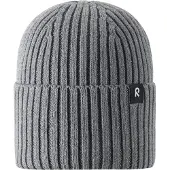 Reima Kid's Hattara Berretto Bambini (52-54 cm, grigio)