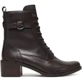 Caprice Stivaletto stringato cioccolato
